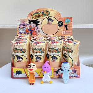 <span class=keywords><strong>Anime</strong></span> japonés dibujos animados Cool Dragon cajas ciegas PVC figuras de acción televisión ordenador Decoración venta al por mayor familia ornamento - Product Image 2