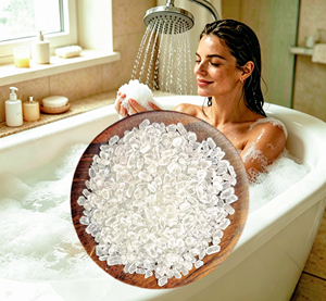 Sels d'Epsom (<span class=keywords><strong>Sulfate</strong></span> <span class=keywords><strong>de</strong></span> <span class=keywords><strong>Magnésium</strong></span> Heptahydraté) pour Soins à Domicile et Traitements <span class=keywords><strong>de</strong></span> Spa, Sel <span class=keywords><strong>de</strong></span> Bain Cristallin Blanc, CAS 10034-99-8 - Product Image 1