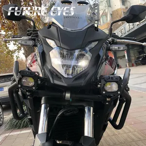FUTURE EYES F20-X Backlight Wired Switch LED Auxiliary Driving Fog Motorcycle LED Lamp