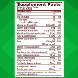 Gommes multivitaminées pour femmes, bonbons à mâcher, suppléments vitaminiques, vitamines C, D, E, B6, B12, santé immunitaire, santé osseuse, énergie, métabolisme - Product Image 5