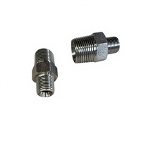 Connecteur de tube droit hydraulique sur mesure de qualité supérieure en acier au carbone et acier inoxydable