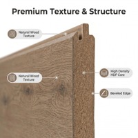 10mm Heavy Duty Laminaatvloer E0-klasse Natuurlijke Houtstructuur Eikenhouten Vloer voor Projecten