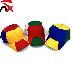 Casquette <span class=keywords><strong>de</strong></span> baseball d'été colorée rouge, verte et jaune, style football, protection solaire <span class=keywords><strong>pour</strong></span> les activités sportives – Meilleure vente - Product Image 1