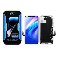 Écran tactile AMOLED souple JK, garantie 1 an, compatible avec iPhone 12 et 12 Pro