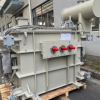 Transformador ONAN Sumergido en Aceite de 3500 KVA, Transformador de Distribución Trifásico de 1000 KVA, 33KV, 11KV, 400V, Voltaje de Entrada de 35KV, China