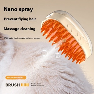 Cepillo de agua 3 en 1 para mascotas, peine de pelo suave para perros, cepillo de vapor para gatos, masaje para gatos, baño y limpieza - Product Image 2