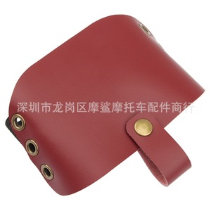 Protector de Cuero Marrón para Palanca de Cambios de Motocicleta Moshark, para Motociclistas - Product Image 3