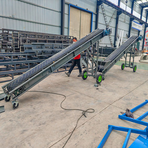 Convoyeur à bande mobile haute efficacité de marque Mingjing, certifié CE, vitesse 50 m/min, puissance 2,2 kW, neuf, pour l'extraction de pierres, gravier et sable - Product Image 3