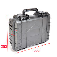 Valise d'outillage portable en plastique rigide et mousse flexible, étanche IP67, personnalisable en usine (OEM/ODM)