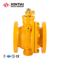 Válvula de bola montada en muñón API 6D de acero al carbono de 4 "para petróleo y gas,
