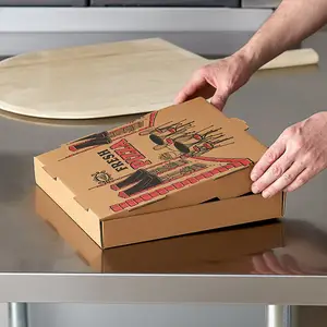 Bán Sỉ Hộp Bánh Pizza Bằng Carton Chất Lượng Cao Hộp Đóng Gói Thực Phẩm