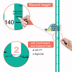 Tableau de croissance miroir hauteur règle regarder la hauteur de l'enfant règle miroir tableau de croissance enfants bâton mur hauteur règle - Product Image 2