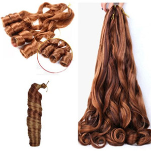 Mèche Bouclée Française pour Tresses, <span class=keywords><strong>Cheveux</strong></span> à Tresser Soyeux, Tresses Passion, <span class=keywords><strong>Cheveux</strong></span> Synthétiques, Extensions de <span class=keywords><strong>Cheveux</strong></span> Yaki - Product Image 2