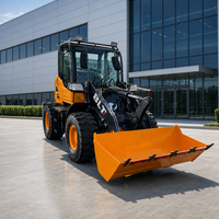 Chargeuse sur pneus diesel BLT avec moteur, boîte de vitesses, pompe et PLC pour une manutention de matériaux de construction à haute efficacité