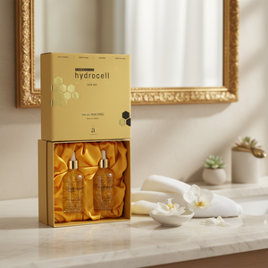 Aewajin Derma Hydrocell 24K Gold Serum Duo Set 100ml Cosmético Coreano K-BEAUTY Hidratante Antienvejecimiento Regenerador Facial Para Todo Tipo de Piel - Product Image 3