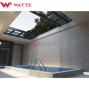 Finestra Scorrevole Elettrica in Vetro dal Design Moderno, Nuova Ventilazione e Illuminazione per Tetto di Piscina - Product Image 2