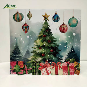 Boîte pliante artisanale <span class=keywords><strong>de</strong></span> haute qualité avec logo imprimé <span class=keywords><strong>de</strong></span> Noë<span class=keywords><strong>l</strong></span>, recyclable, <span class=keywords><strong>calendrier</strong></span> <span class=keywords><strong>de</strong></span> <span class=keywords><strong>l</strong></span>'avent personnalisé <span class=keywords><strong>de</strong></span> 24 jours, boîte cadeau avec ruban - Product Image 6