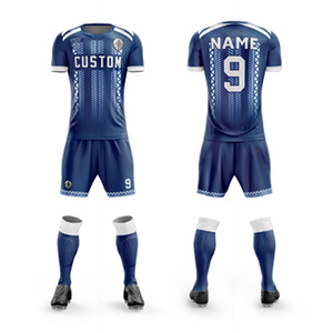 Maglie da <span class=keywords><strong>Calcio</strong></span> Personalizzate da <span class=keywords><strong>Donna</strong></span> con Numero, Manica Corta, Traspiranti, ad Asciugatura Rapida, 100% Poliestere - Product Image 1