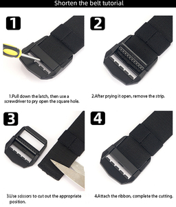 Alaşım toka ayarlanabilir kamuflaj taktik dokuma kemer ile toptan taktik kemer - Product Image 6