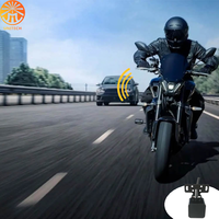 Sistem deteksi titik buta untuk sepeda motor john LCA RCW Rider Lane perubahan sistem pemantauan keselamatan peringatan untuk titik buta
