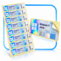 Stiker Lisensi Aktivasi Kunci Windows 11 Home untuk PC Desktop dan Laptop yang Kompatibel, Perangkat Lunak Sistem Operasi