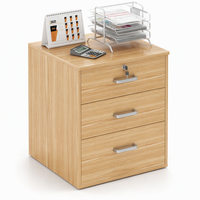 Meuble de rangement mobile à tiroirs (3, 4 ou 5) pour bureau et usage commercial/domestique
