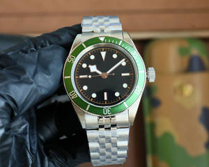 Reloj mecánico de lujo de alta calidad para hombre para deportes superiores cristal de zafiro 904l Función de buzo de acero inoxidable al por mayor limpio F - Product Image 1