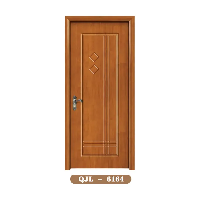 Chinese factory Direct exquisite chic luxury oak solid wood interior door