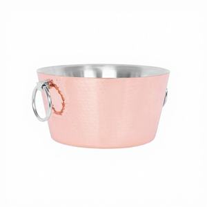 High Quality Insulated Stainless Steel Large Ice <b>Bucket</b> Parties American Style Anchored <b>Metal</b> Ice <b>Bucket</b> ice <b>bucket</b> - Product Image 4