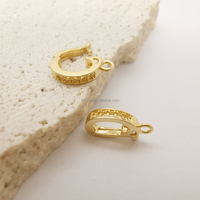 Offre Spéciale 18K Or Massif Personnalisé Fine Jewelry Ensemble D'accessoires Anneau Ouvert Collier Bracelet Fermoirs Fermeture Bijoux Résultats Composants