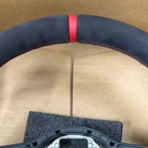 Volant personnalisé de haute qualité pour Volkswagen en Alcantara rouge <span class=keywords><strong>Golf7</strong></span> MK7.5 GTI <span class=keywords><strong>GTD</strong></span> R Polo Tiguan - Product Image 4