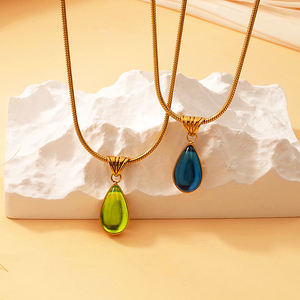 بيع بالجملة قلادة من الفولاذ المقاوم للصدأ-سلسلة عظام الثعبان - Product Image 2