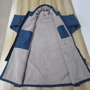 Custom logo Waterproof Quick <strong>Dry</strong> <strong>Swimming</strong> Robe Waterproof Surf Changing Robe <strong>Coat</strong> - Product Image 4