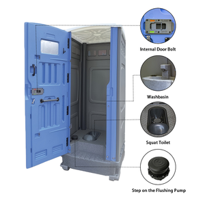 Cabine <span class=keywords><strong>de</strong></span> toilettes portable moderne, écologique et durable pour l'extérieur, solution <span class=keywords><strong>WC</strong></span> et sanitaires pour les écoles et les hôpitaux (vente en gros) - Product Image 3