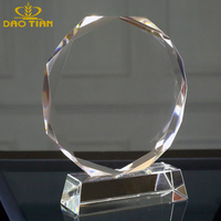 PuJiang-trofeo de cristal k9 de alta calidad, trofeo en blanco para grabado láser 3d, premios de cristal