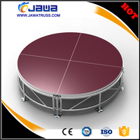 Escenario Asia usado para la venta, estructura de escenario portátil de acero