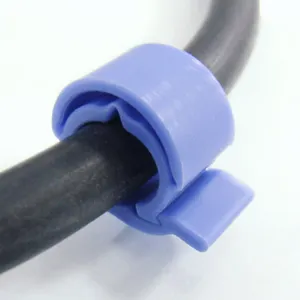 Nylon Twist Wire Lock selbstversiegelnder Kabelzugverschluss-Scharnierklammer