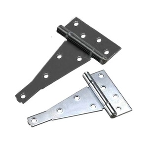 <span class=keywords><strong>Bisagras</strong></span> de puerta con correa en T <span class=keywords><strong>Bisagras</strong></span> de puerta de <span class=keywords><strong>granero</strong></span> de cobertizo resistente <span class=keywords><strong>Bisagras</strong></span> en T negras para puerta de patio de valla de madera Hardware forjado Hierro a prueba de herrumbre - Product Image 4