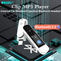 Sport Style Ruizu 2025 New X69 Pemutar MP3 USB Mini Portabel Klip Olahraga Walkman Mendukung FM Perekam Jam Pedometer