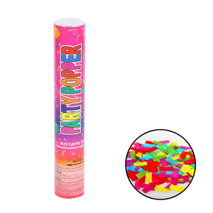 Ruotare la maniglia per sparare la vibrante di cerimonia nuziale colorato confetti cannone in aria Biodegradabile partito popper - Product Image 6
