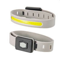 Lampe de poignet LED Bright Bird pour l'alpinisme et le camping nocturne, rechargeable, à commande tactile, intensité réglable, étanche