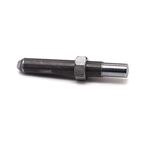 <span class=keywords><strong>Eje</strong></span> de Posicionamiento de Acero al Carbono con Óxido Negro Personalizado de Fábrica con Tuercas Hexagonales para Accesorios de Equipos Industriales - Product Image 1