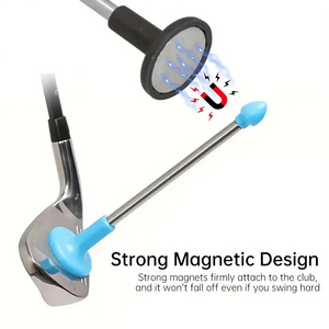 Herramienta de Alineación de Golf Elástica y Magnética, Ayuda de Entrenamiento para Palos de Golf, Indicador de Dirección de Golf, Herramienta de Ángulo de Apoyo para Golf - Product Image 3