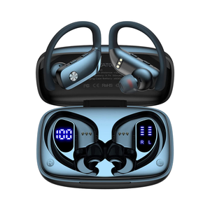 Audífonos <span class=keywords><strong>T16</strong></span> TWS Bmani con Pantalla LED, Deportivos, con Gancho para la Oreja, Inalámbricos, con Cancelación de Ruido - Product Image 1