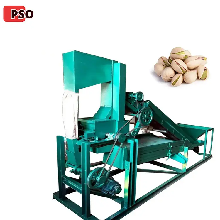 Palm Kernel Cracker And Shell Separator Hazelnut Almond Breaker Sheller Processing Crushing Pistachio Peeling Machine