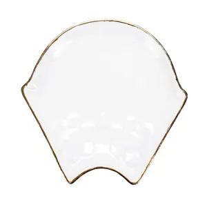 Anel de arco-íris especial, criativo, branco, suporte, brinco trinquete, aro dourado para amazon ebay