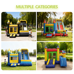 Bouncy Inflatable lâu đài chất lượng tốt thư bị trả lại nhảy nhà Bouncer PVC chơi nhà Combo Inflatable nhảy lâu đài - Product Image 4