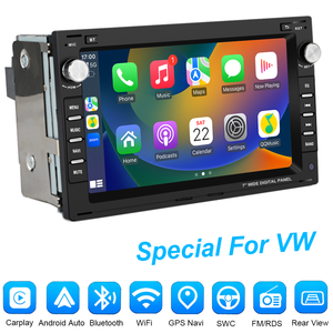 Autoradio Android 13.0 per VW, 2GB RAM 64GB ROM, Plug & Play, Doppio Din, Touch Screen, GPS, Apple CarPlay Wireless, Android <span class=keywords><strong>Auto</strong></span> - Product Image 4