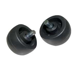 Base ombrellone da 9 piedi 2 pezzi parasole ruote Base per giardino sul prato - Product Image 2