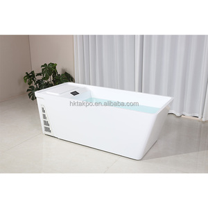 cold plunge tub with chiller and filter for spa luxury plunge tub acrylic ice bathtub for hotel home gym - Product Image 2